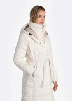 LOLE Chloe Synth Down Jacket - Gardenia -Outlet LOLE Store LUW0835 W432 3 1900x