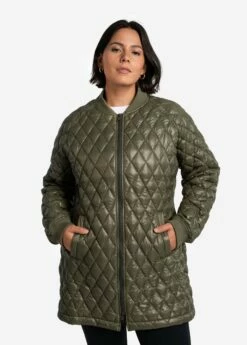 LOLE Aubrey Insulated Jacket - Olive -Outlet LOLE Store LUW0836 BB03 6 1900x