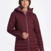 LOLE Faith Down Jacket - Plum -Outlet LOLE Store LUW0841 P708 1 1900x