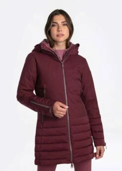 LOLE Faith Down Jacket - Plum