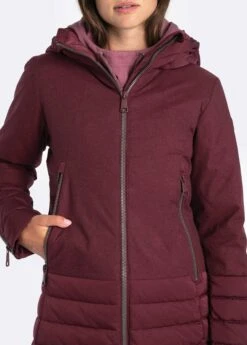 LOLE Faith Down Jacket - Plum -Outlet LOLE Store LUW0841 P708 7 1900x