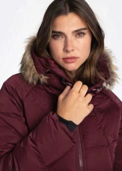 LOLE Katie Down Jacket - Plum -Outlet LOLE Store LUW0842 P708 6 1900x