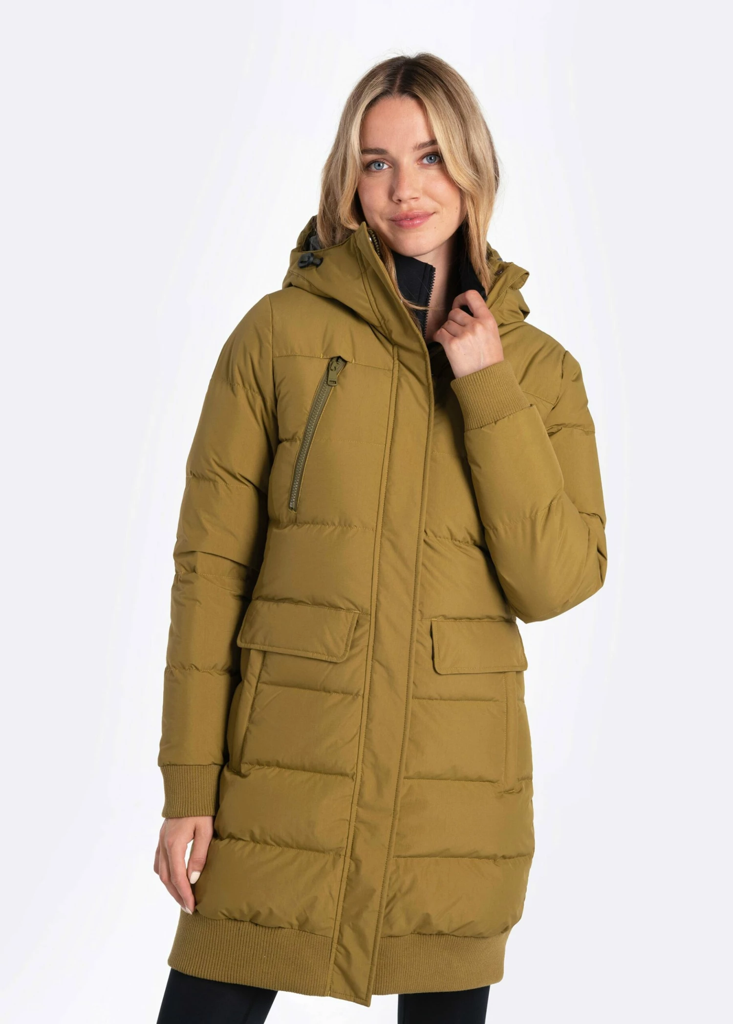 LOLE Katie Edition Down Jacket - Fir Green 3 LOLE Katie Edition Down Jacket - Fir Green