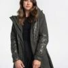 LOLE Avery Oversized Insulated Jacket - Olive