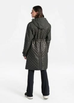 LOLE Avery Oversized Insulated Jacket - Olive -Outlet LOLE Store LUW0846 BB03 3 1900x