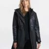 LOLE Avery Oversized Insulated Jacket - Black