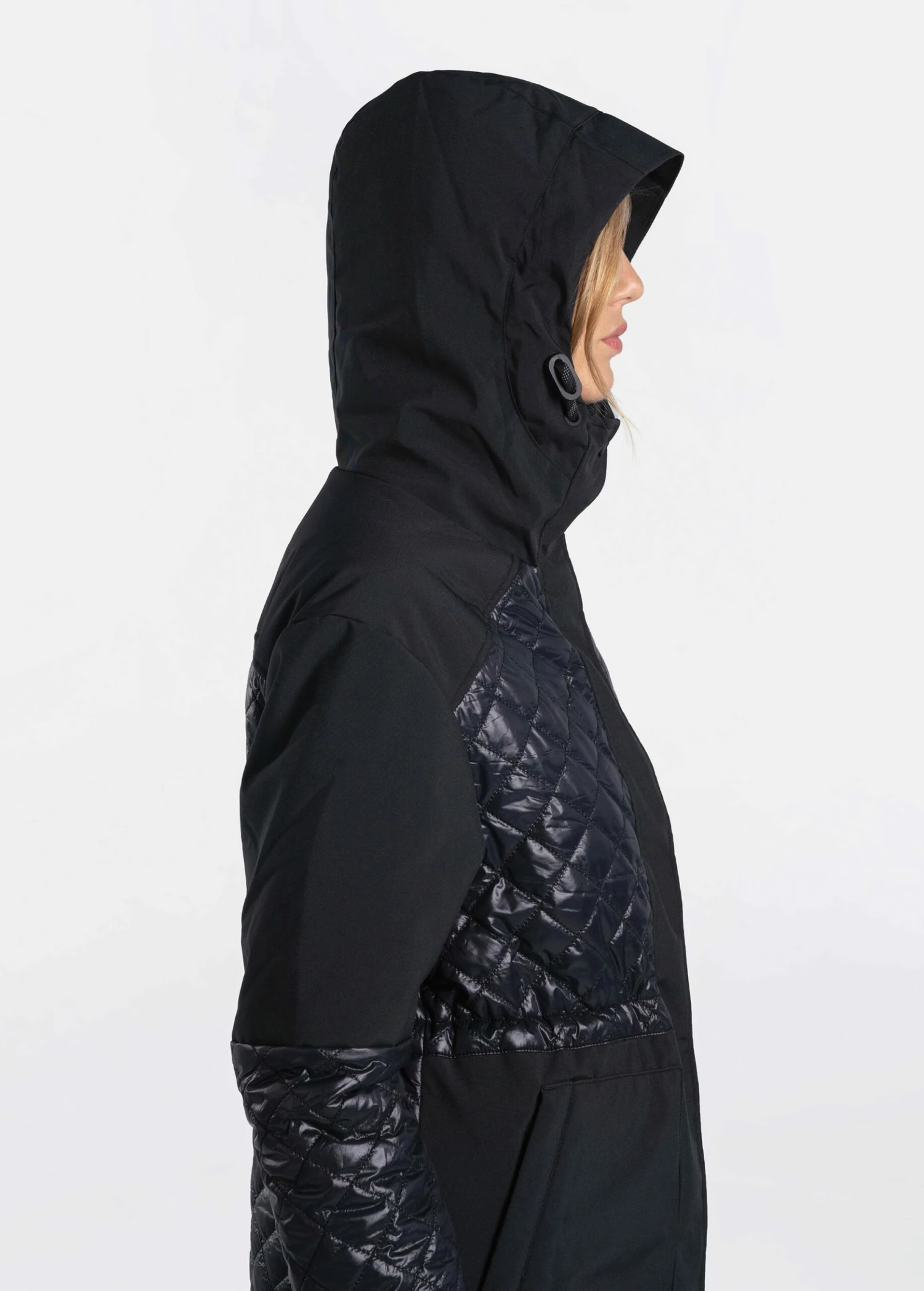 LOLE Avery Oversized Insulated Jacket - Black 9 LOLE Avery Oversized Insulated Jacket - Black - Image 7