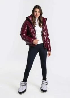 LOLE Everly Down Jacket - Plum -Outlet LOLE Store LUW0848 P708 2 1900x