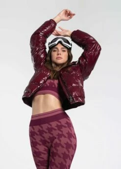 LOLE Everly Down Jacket - Plum -Outlet LOLE Store LUW0848 P708 6 1900x