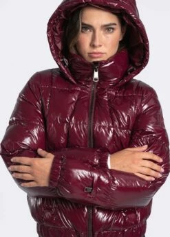 LOLE Everly Down Jacket - Plum -Outlet LOLE Store LUW0848 P708 8 1900x