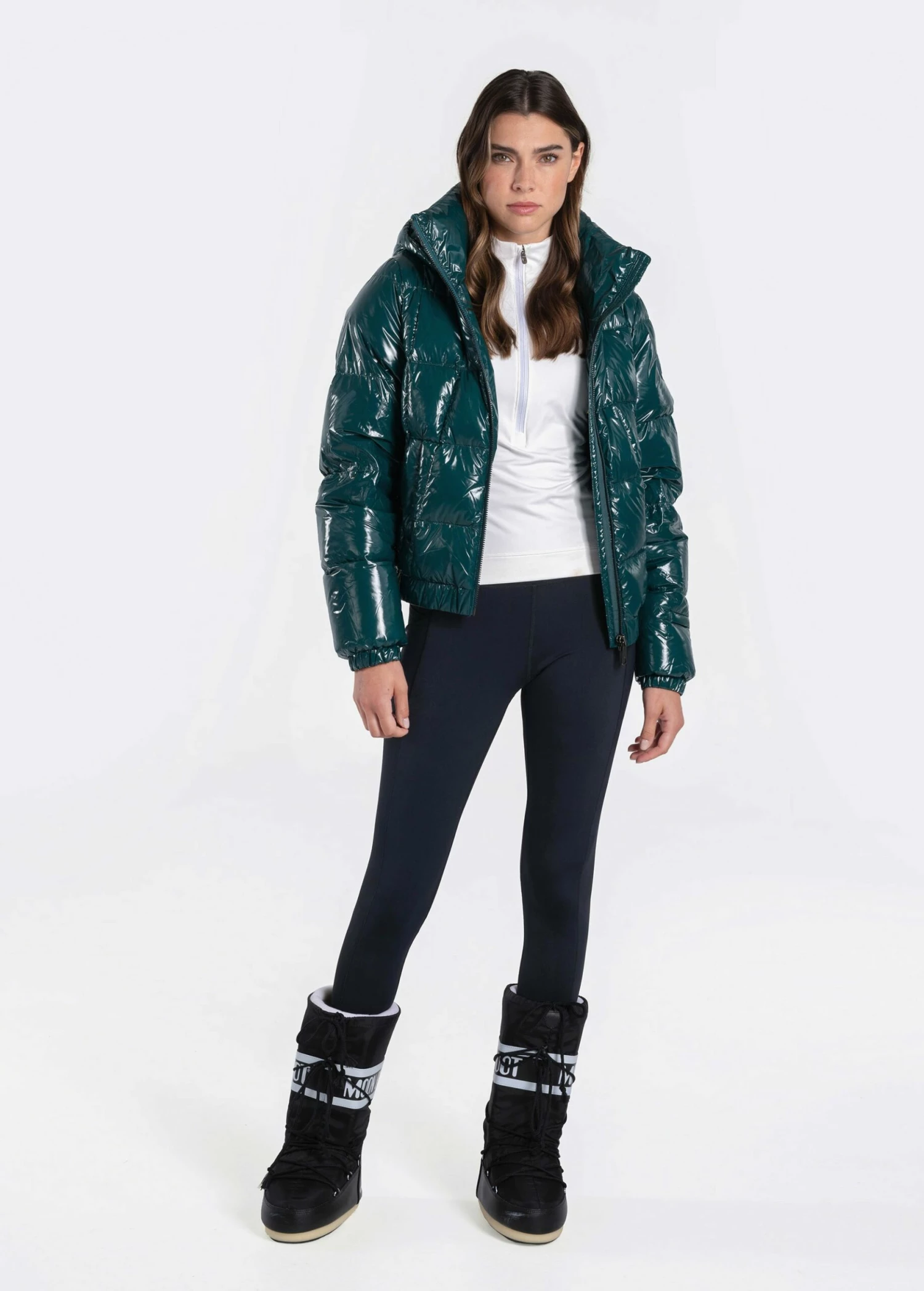 LOLE Everly Down Jacket - Emerald 4 LOLE Everly Down Jacket - Emerald - Image 2