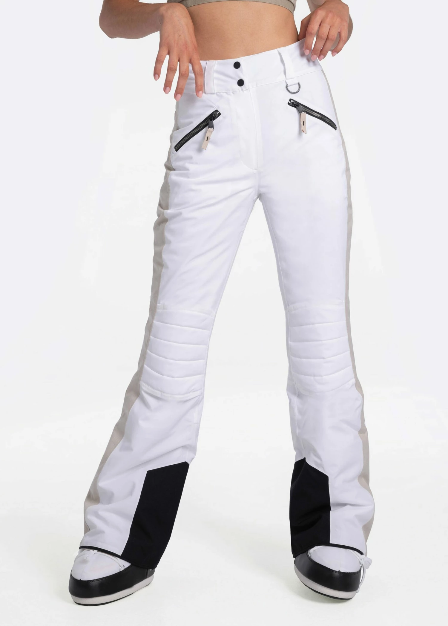LOLE Mont Tremblant Insulated Snow Pants - White 4 LOLE Mont Tremblant Insulated Snow Pants - White - Image 2