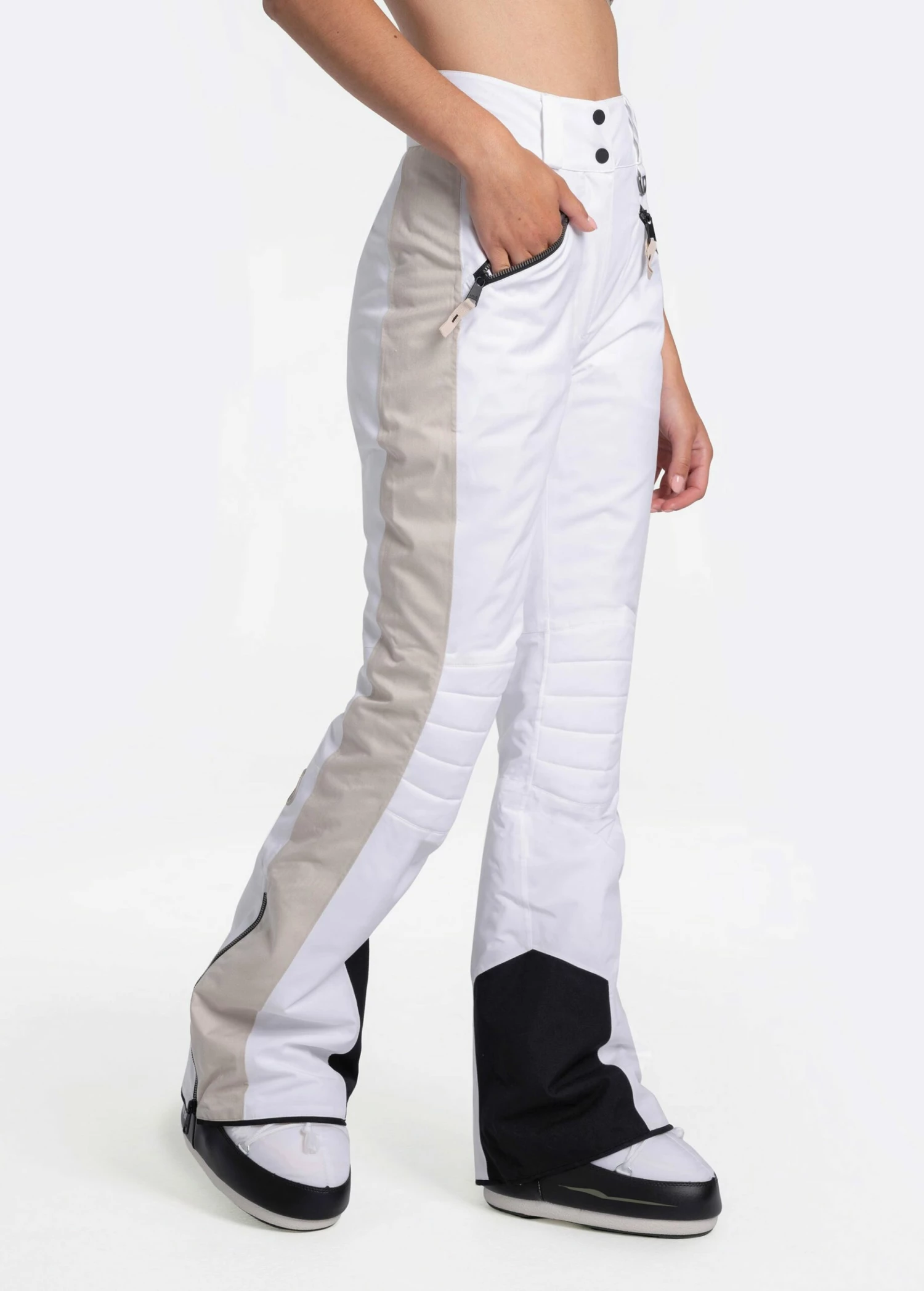 LOLE Mont Tremblant Insulated Snow Pants - White 6 LOLE Mont Tremblant Insulated Snow Pants - White - Image 4