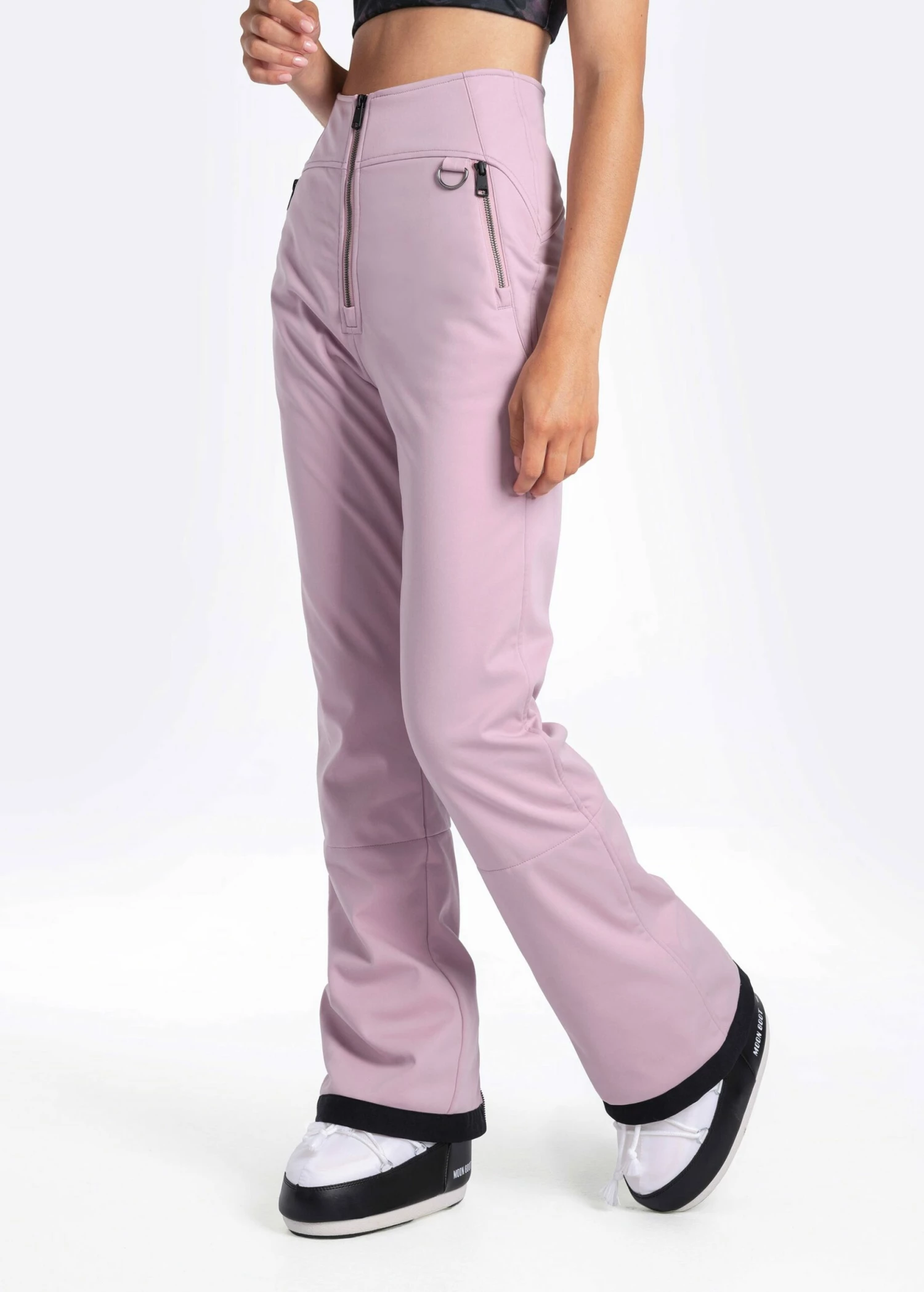 LOLE Olympia Softshell Snow Pants - Mauve 4 LOLE Olympia Softshell Snow Pants - Mauve - Image 2