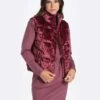 LOLE Rose Synth Down Vest - Plum 1 LOLE Rose Synth Down Vest - Plum -Outlet LOLE Store LUW0853 P708 1 1900x