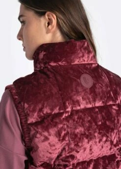 LOLE Rose Synth Down Vest - Plum -Outlet LOLE Store LUW0853 P708 8 1900x