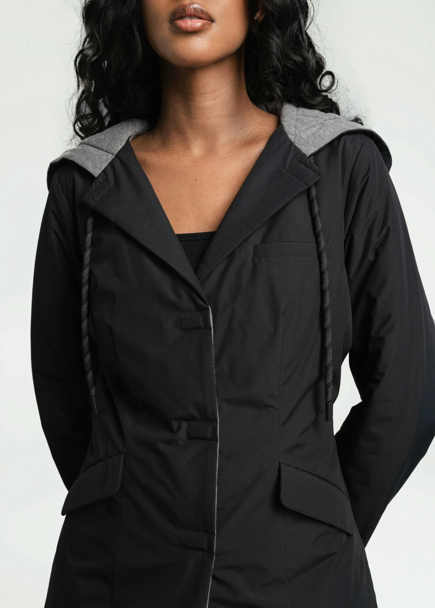 LOLE Convertible Insulated Blazer - Black 6 LOLE Convertible Insulated Blazer - Black - Image 4
