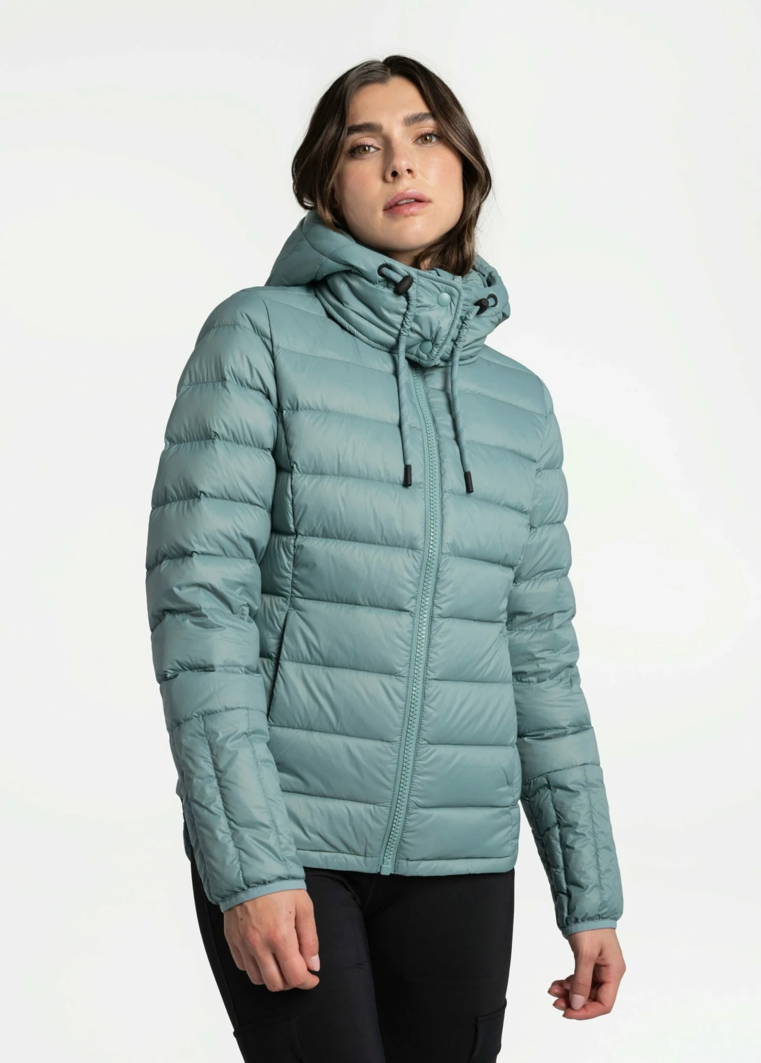 LOLE Emeline Down Jacket - Beryl Blue 3 LOLE Emeline Down Jacket - Beryl Blue