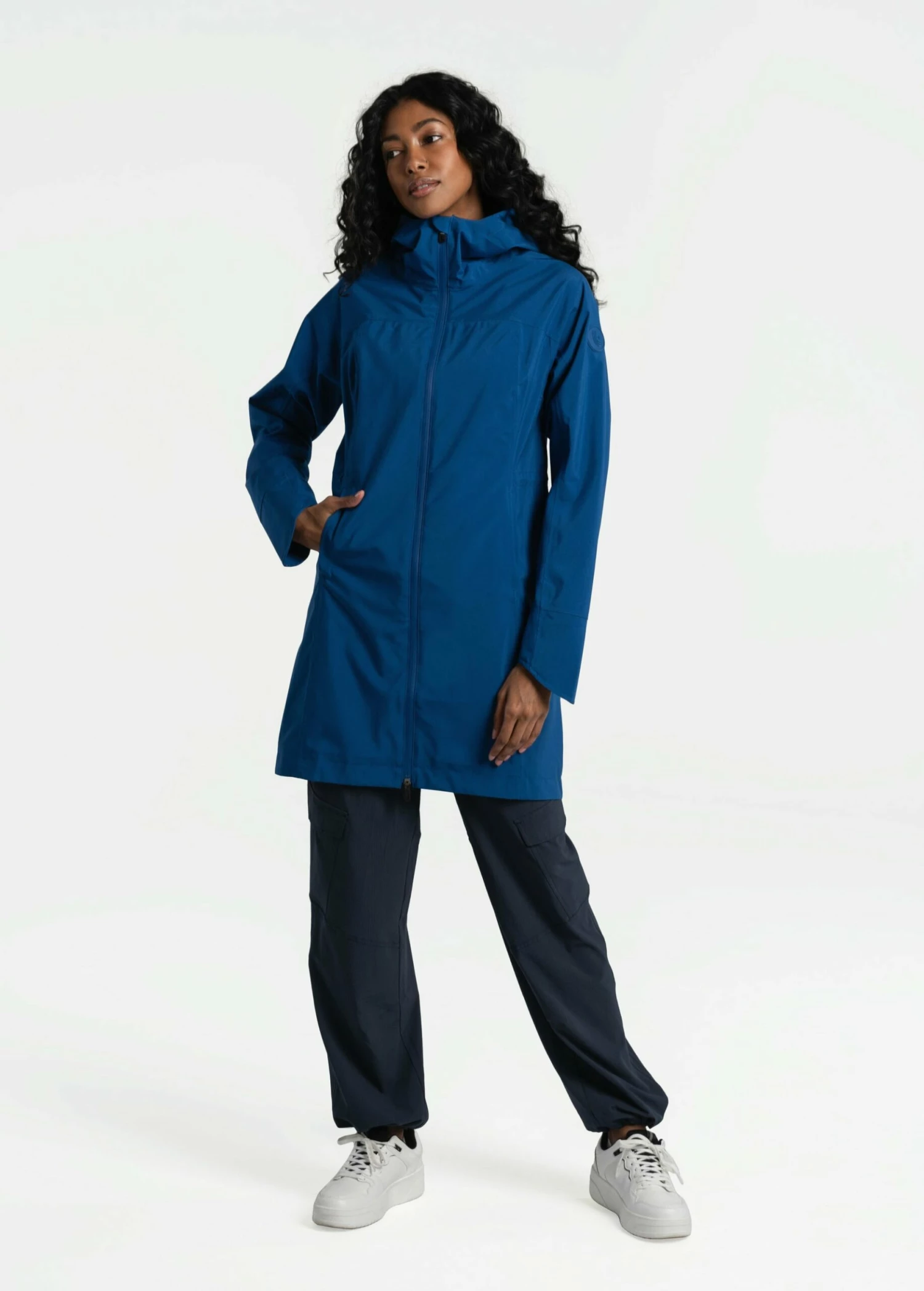 LOLE Element Long Rain Jacket - Limoges 4 LOLE Element Long Rain Jacket - Limoges - Image 2