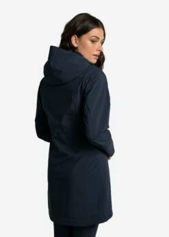 LOLE Element Long Rain Jacket - Outerspace 11 LOLE Element Long Rain Jacket - Outerspace -Outlet LOLE Store LUW0871 B773 2 1900x