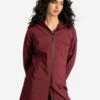 LOLE Element Long Rain Jacket - Port