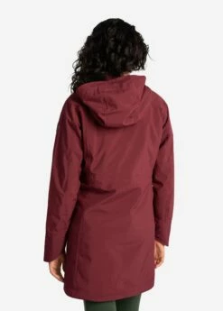 LOLE Element Long Rain Jacket - Port 11 LOLE Element Long Rain Jacket - Port -Outlet LOLE Store LUW0871 R422 4 1900x