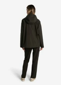 LOLE Lachine Rain Jacket - Olive -Outlet LOLE Store LUW0872 BB03 4 1900x