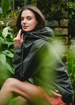 LOLE Lachine Rain Jacket - Olive -Outlet LOLE Store LUW0872 BB03 5 1900x