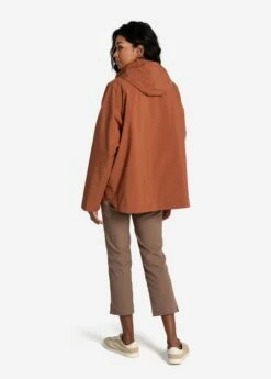 LOLE Lachine Rain Jacket - Rust -Outlet LOLE Store LUW0872 C228 4 1900x
