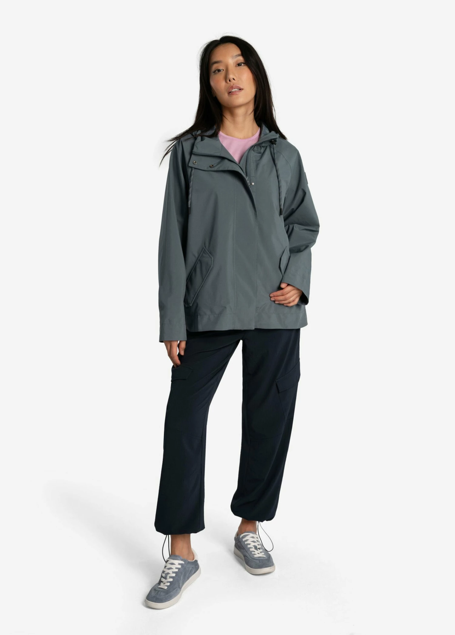 LOLE Lachine Rain Jacket - Ash 6 LOLE Lachine Rain Jacket - Ash - Image 4