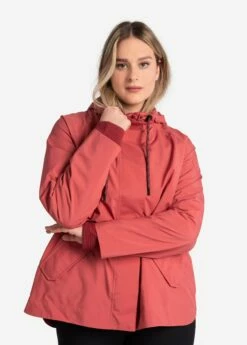 LOLE Lachine Rain Jacket - Cerise -Outlet LOLE Store LUW0872 K742 6 1900x