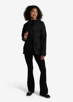 LOLE Lachine Rain Jacket - Black -Outlet LOLE Store LUW0872 N415 5 1900x