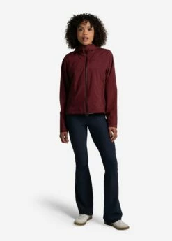 LOLE Element Rain Jacket - Port -Outlet LOLE Store LUW0873 R422 4 1900x