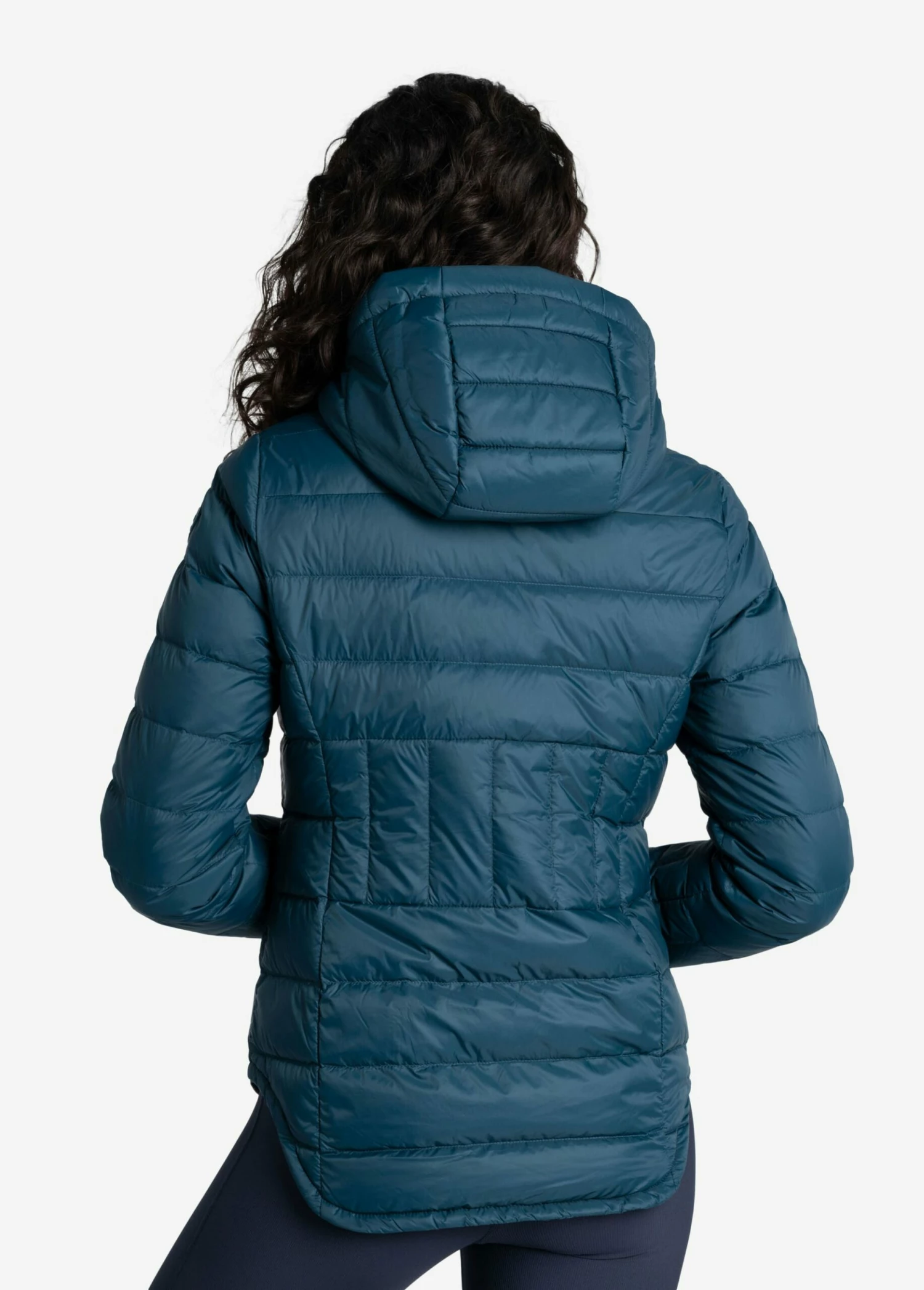 LOLE Emeline Down Jacket - Fjord Blue 8 LOLE Emeline Down Jacket - Fjord Blue - Image 6
