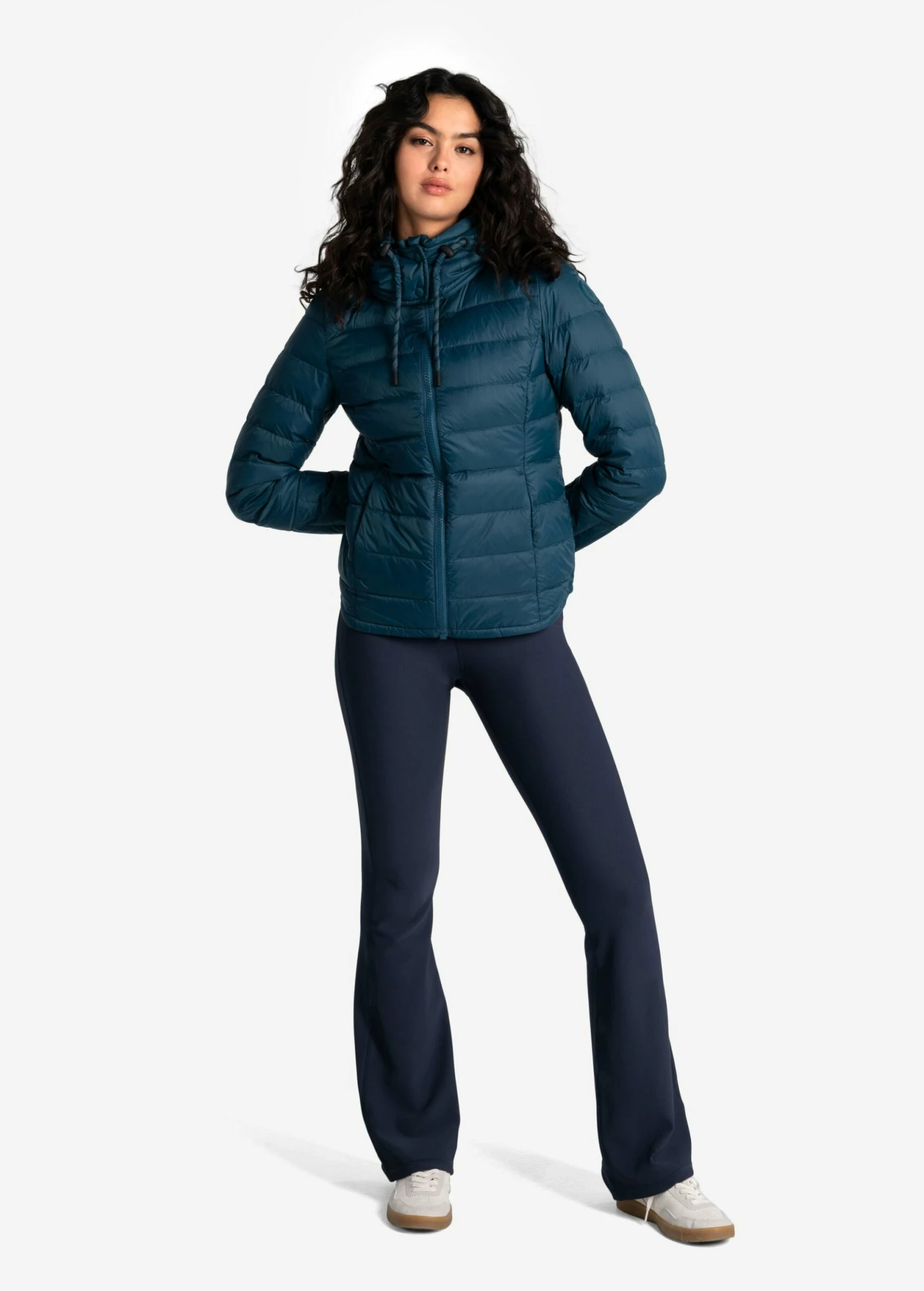 LOLE Emeline Down Jacket - Fjord Blue 9 LOLE Emeline Down Jacket - Fjord Blue - Image 7