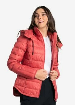 LOLE Emeline Down Jacket - Cerise -Outlet LOLE Store LUW0874 K742 6 1900x