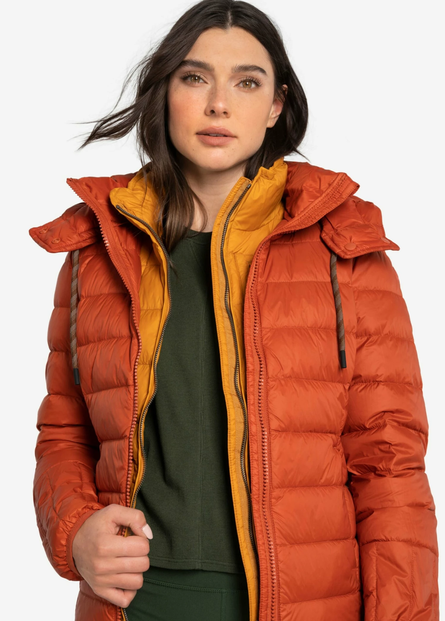 LOLE Emeline Down Jacket - Cinnamon 4 LOLE Emeline Down Jacket - Cinnamon - Image 2