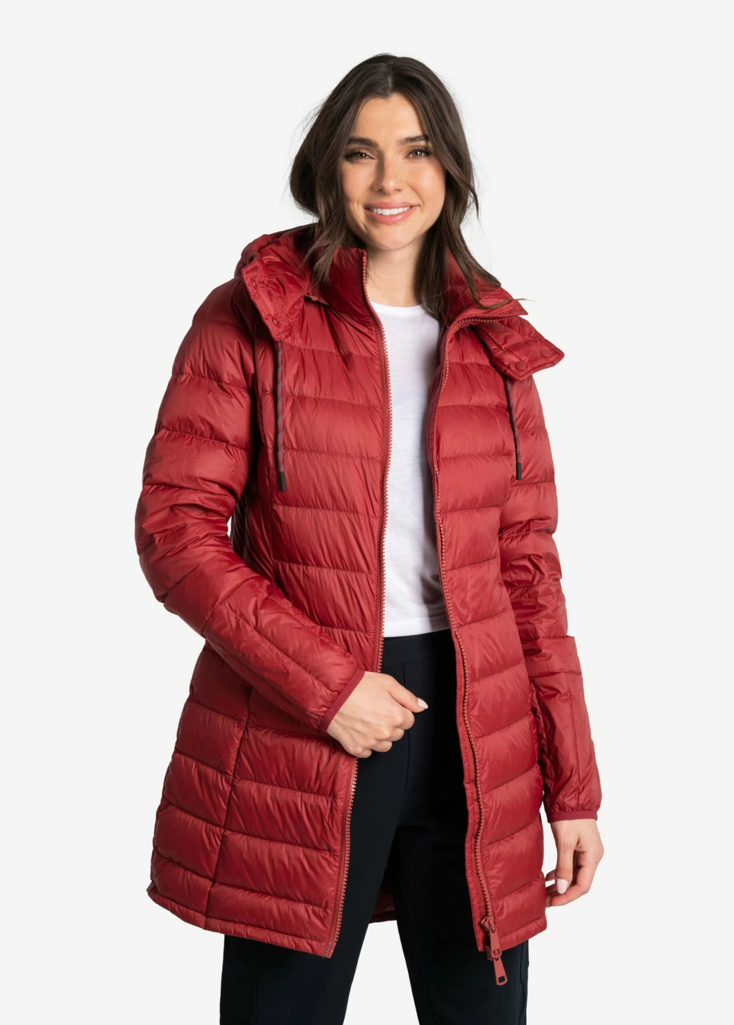LOLE Claudia Down Jacket - Merlot 3 LOLE Claudia Down Jacket - Merlot