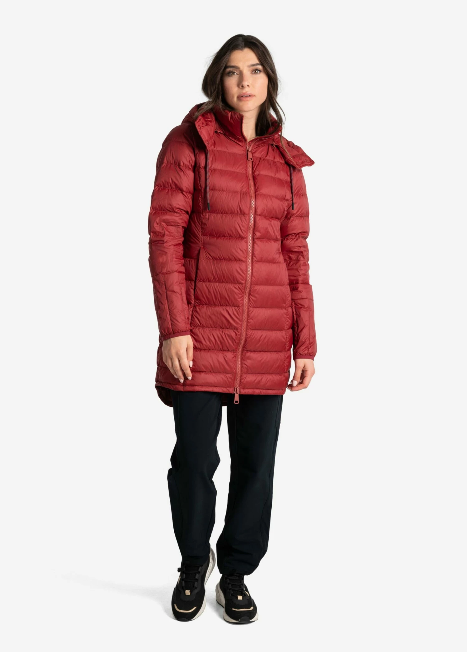 LOLE Claudia Down Jacket - Merlot 7 LOLE Claudia Down Jacket - Merlot - Image 5