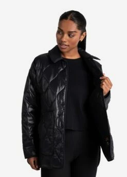 LOLE The Shacket Oversized Jacket - Black -Outlet LOLE Store LUW0885 N415 9 1900x
