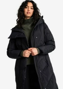LOLE City Chic Vegan Down Winter Jacket - Black -Outlet LOLE Store LUW0888 N415 6 1900x