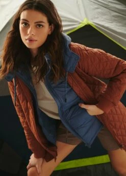 LOLE 3/4 Bomber Jacket - Rust -Outlet LOLE Store LUW0891 C228 5 1900x