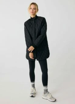 LOLE 3/4 Bomber Jacket - Black -Outlet LOLE Store LUW0891 N415 4 1900x