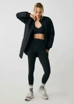 LOLE 3/4 Bomber Jacket - Black -Outlet LOLE Store LUW0891 N415 5 1900x