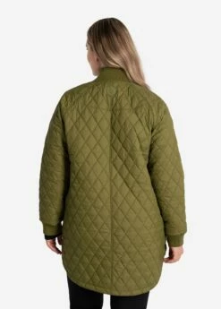 LOLE 3/4 Bomber Jacket - Tarragon -Outlet LOLE Store LUW0891 V794 4 1900x