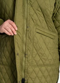 LOLE 3/4 Bomber Jacket - Tarragon -Outlet LOLE Store LUW0891 V794 7 1900x