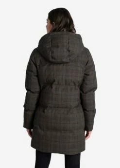 LOLE Performance Plaid Winter Jacket - Java -Outlet LOLE Store LUW0892 C221 4 1900x