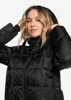 LOLE Puffy Shimmer Tech Winter Down Jacket - Black -Outlet LOLE Store LUW0894 N415 2 1900x