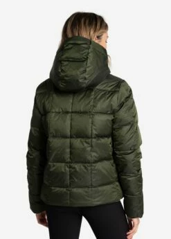 LOLE Puffy Shimmer Tech Winter Down Jacket - Kombu -Outlet LOLE Store LUW0894 V761 4 1900x