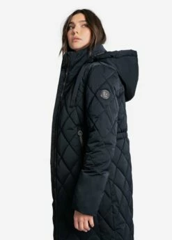 LOLE Diamond Vegan Down Jacket - Black -Outlet LOLE Store LUW0897 N415 10 1900x